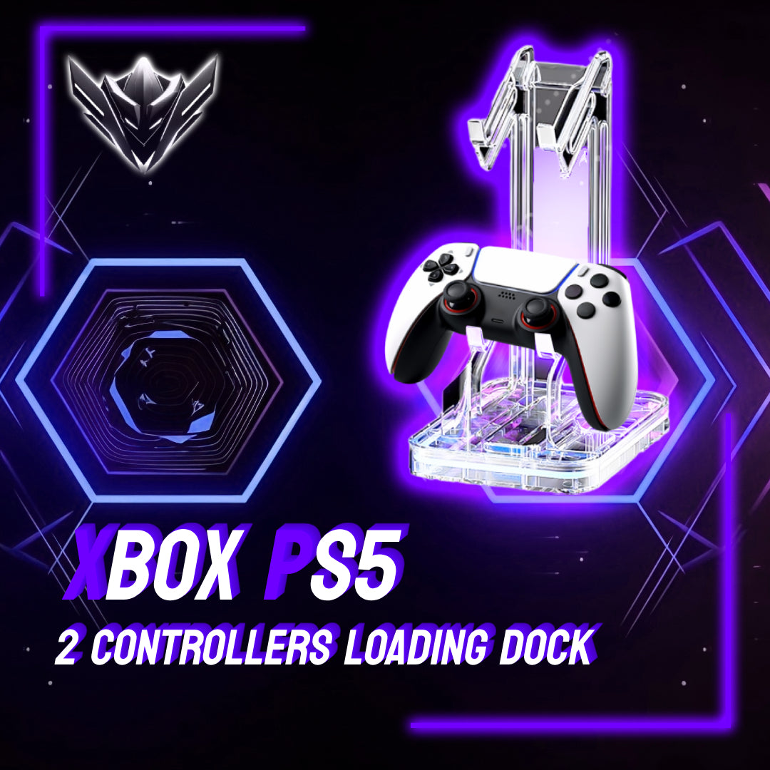 🕹️ ClearView Dual Controller Stand
