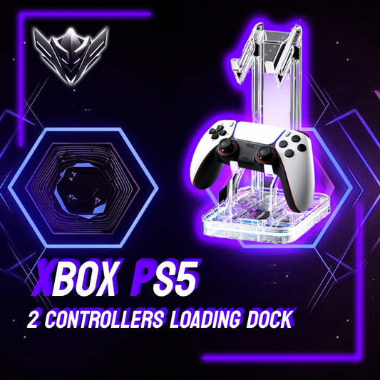 🕹️ ClearView Dual Controller Stand