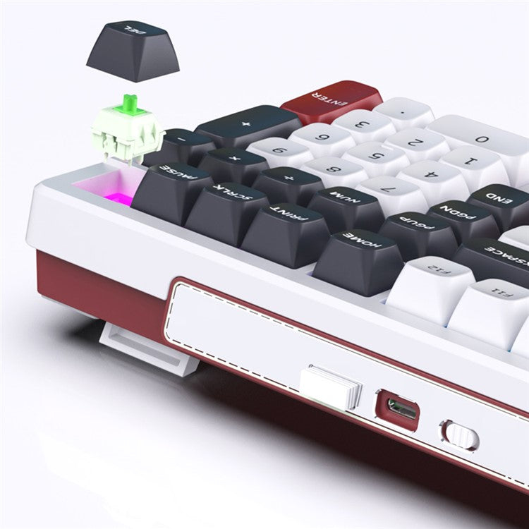 Y-FRUITFUL K102 Tri-Mode Mechanical Gaming Keyboard