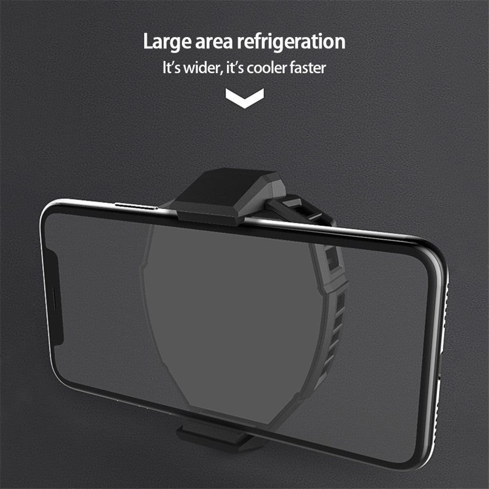 MEMO DL05 Lightweight Mobile Phone Cooler Cooling Fan Portable Cell Phone Radiator with LED Screen for iPhone Samsung Huawei Xiaomi