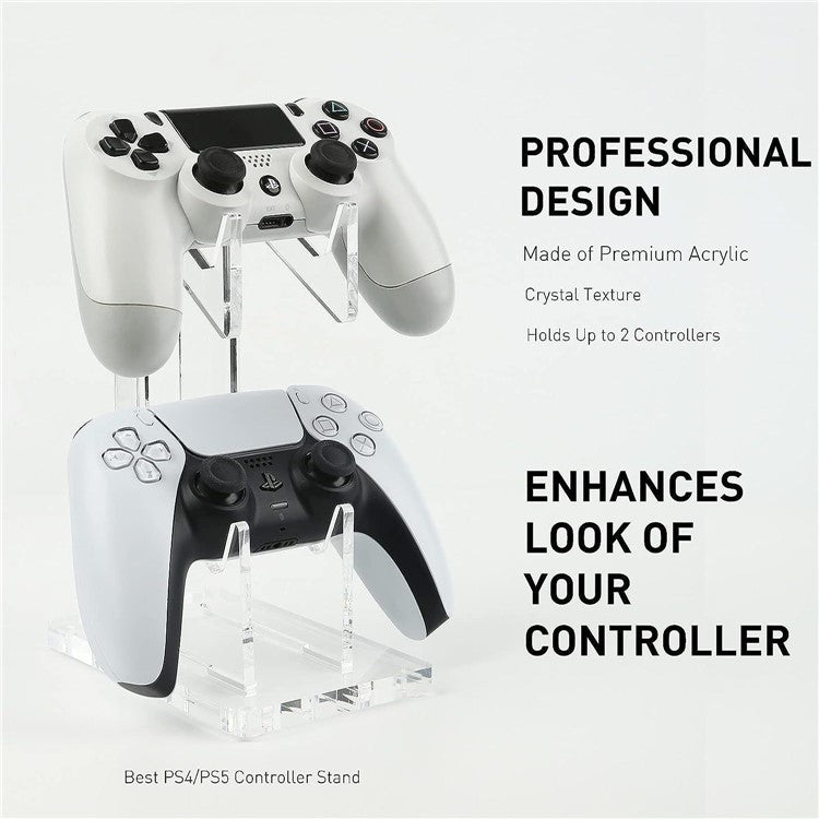 🕹️ ClearView Dual Controller Stand
