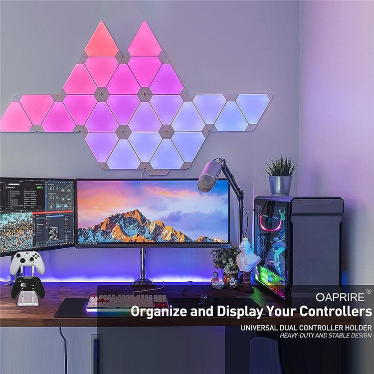 🕹️ ClearView Dual Controller Stand
