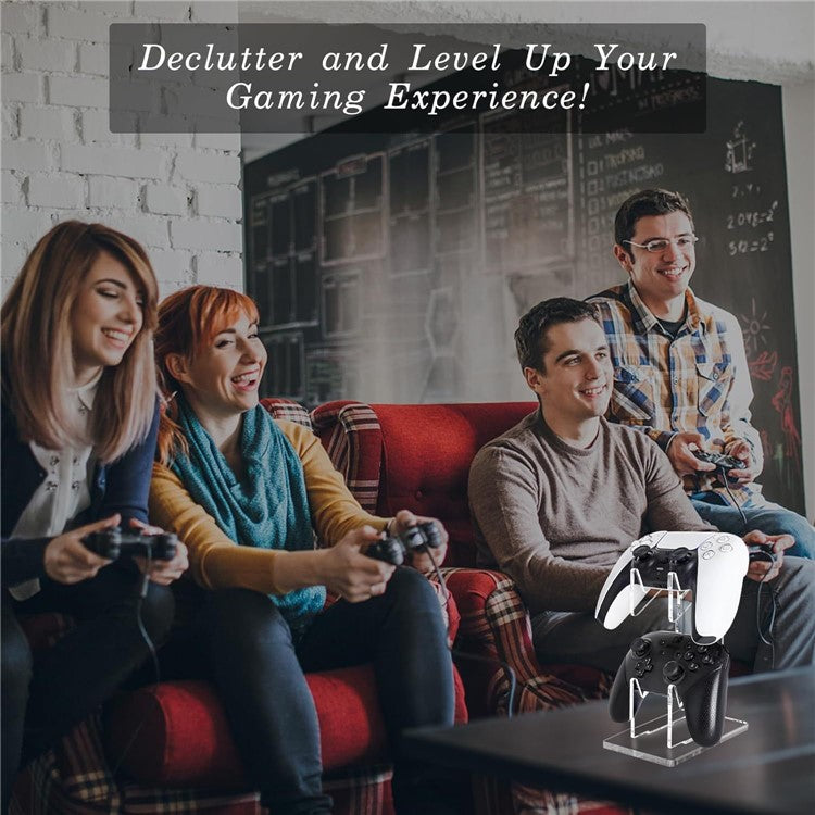 🕹️ ClearView Dual Controller Stand