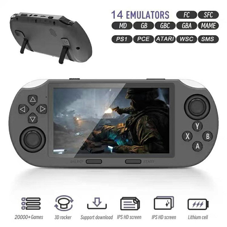 SF3000 4.5 Inch IPS Screen Open Source Handheld Game Console Wireless Arcade Controller
