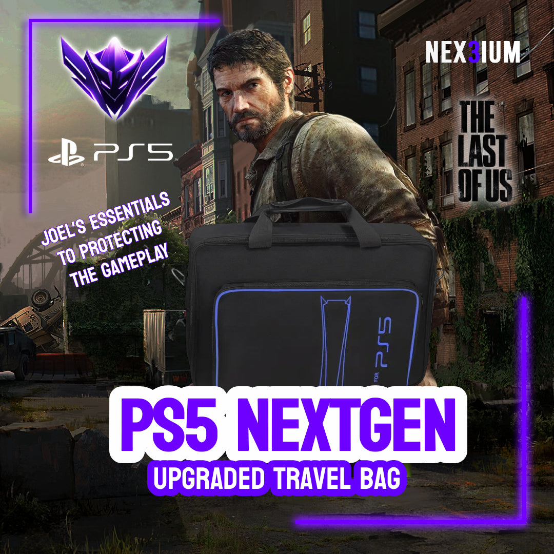 For Sony PlayStation 5 Portable Travel Storage Bag Game Console Accessories Handbag Crossbody Bag
