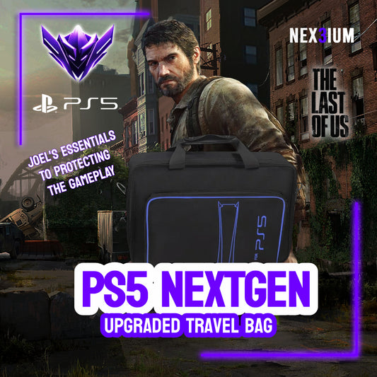 For Sony PlayStation 5 Portable Travel Storage Bag Game Console Accessories Handbag Crossbody Bag