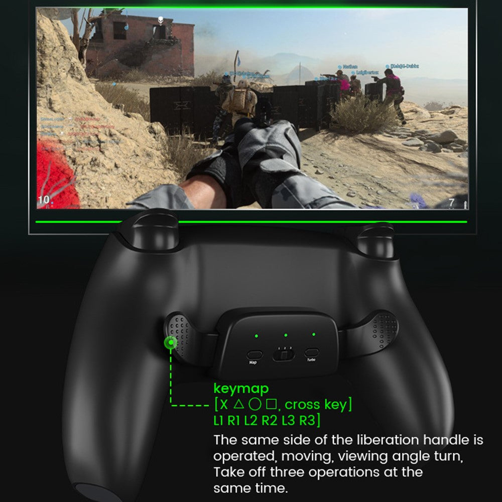 DATA FROG For Sony Playstation 5 Controller Back Button Attachment Wireless Gamepad Back Button