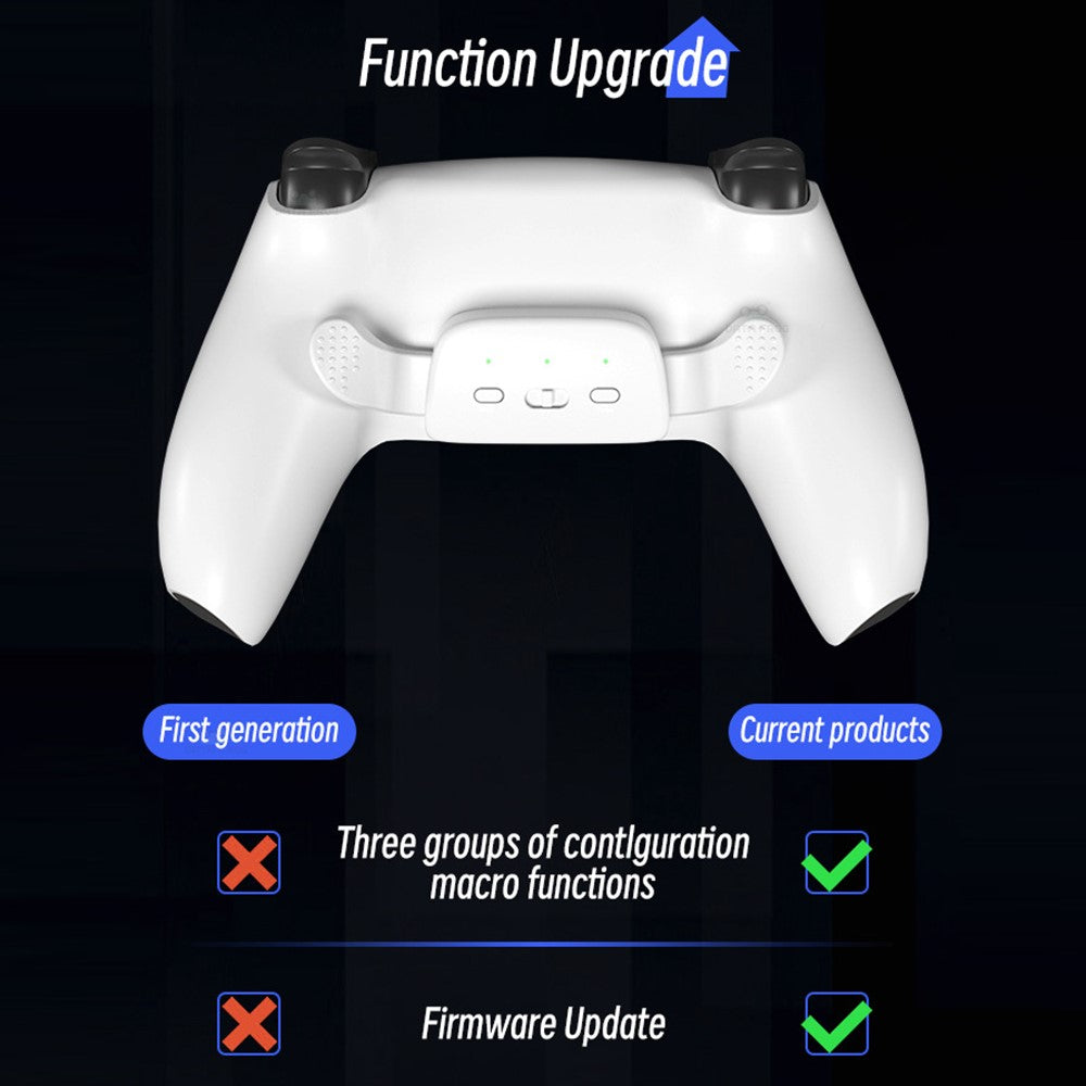DATA FROG For Sony Playstation 5 Controller Back Button Attachment Wireless Gamepad Back Button