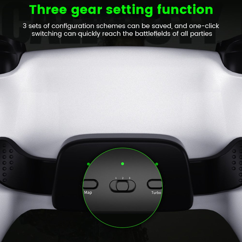 DATA FROG For Sony Playstation 5 Controller Back Button Attachment Wireless Gamepad Back Button