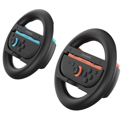 DOBE TNS-3196 For Nintendo Switch 2 Racing Wheel Controller Left and Right Joy-Con Steering Wheel Grip Holder