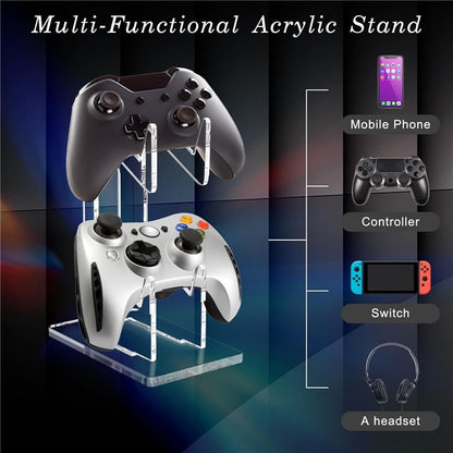 🕹️ ClearView Dual Controller Stand