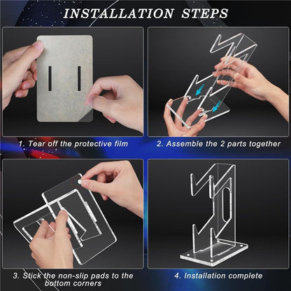 🕹️ ClearView Dual Controller Stand
