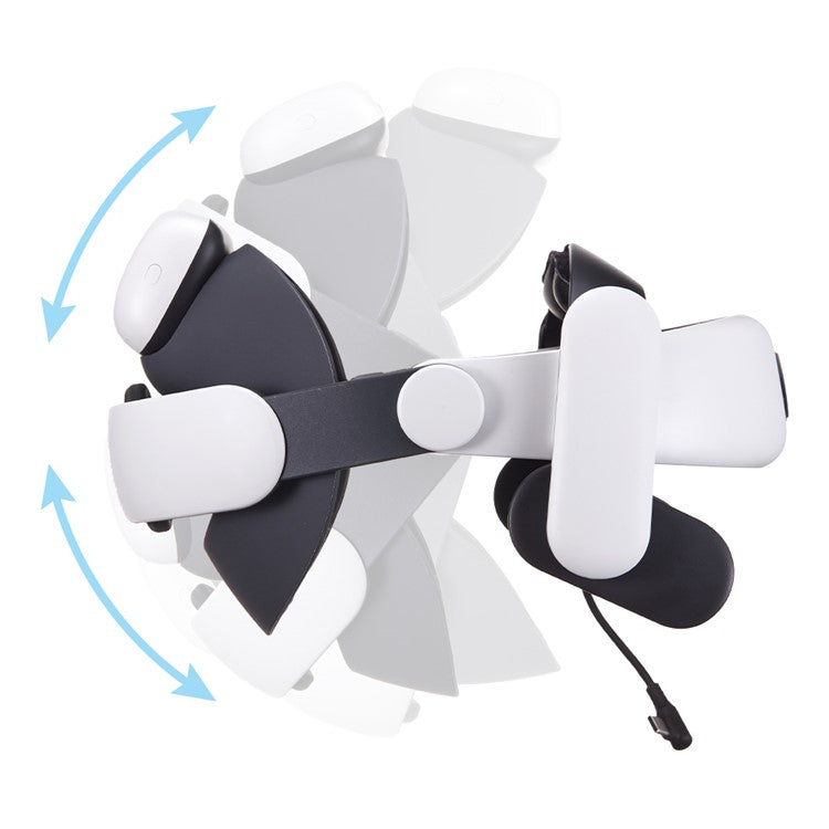 BOBOVR S3 Pro For Meta Quest 3S / 3 Battery Head Strap with 10000mAh Replaceable Battery Pack