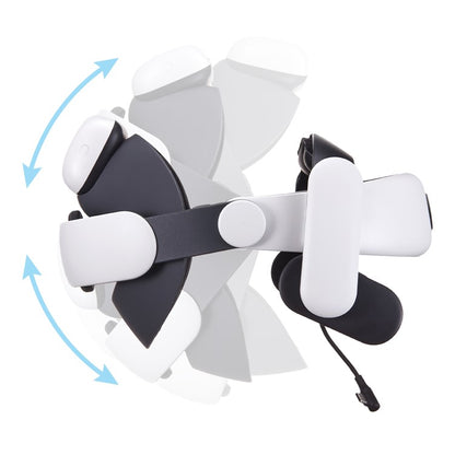 BOBOVR S3 Pro For Meta Quest 3S / 3 Battery Head Strap with 10000mAh Replaceable Battery Pack