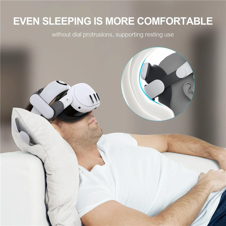 BOBOVR S3 Pro For Meta Quest 3S / 3 Battery Head Strap with 10000mAh Replaceable Battery Pack