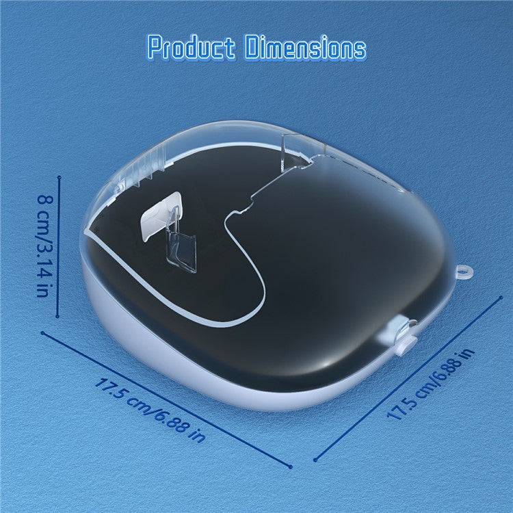 JYS JYS-P5207 For Sony PS5 / PS5 Elite Controller Transparent Window Storage Bag with Accessories