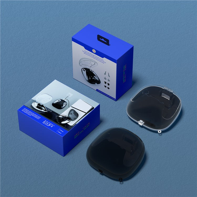 JYS JYS-P5207 For Sony PS5 / PS5 Elite Controller Transparent Window Storage Bag with Accessories