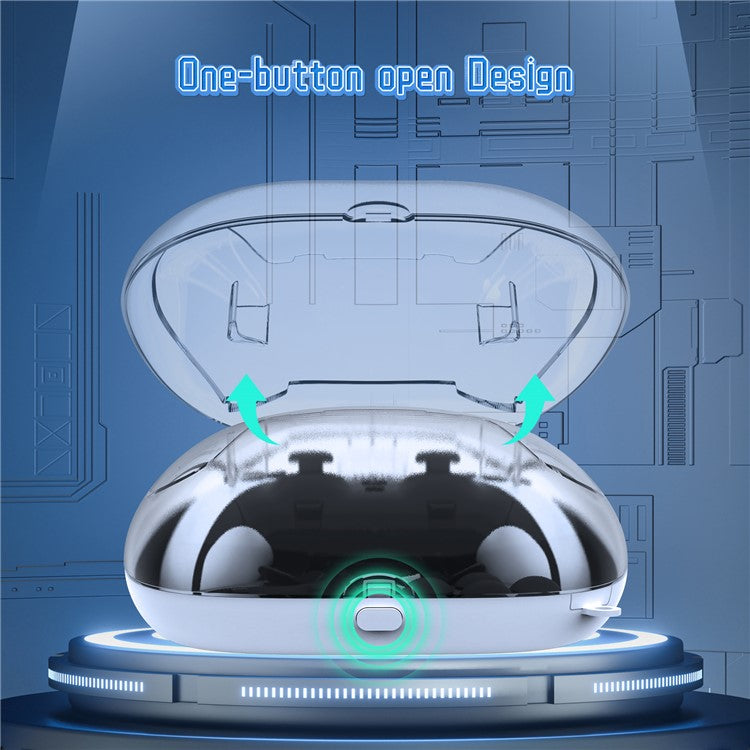 JYS JYS-P5207 For Sony PS5 / PS5 Elite Controller Transparent Window Storage Bag with Accessories