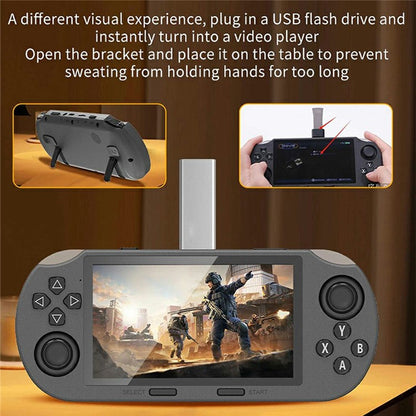 SF3000 4.5 Inch IPS Screen Open Source Handheld Game Console Wireless Arcade Controller