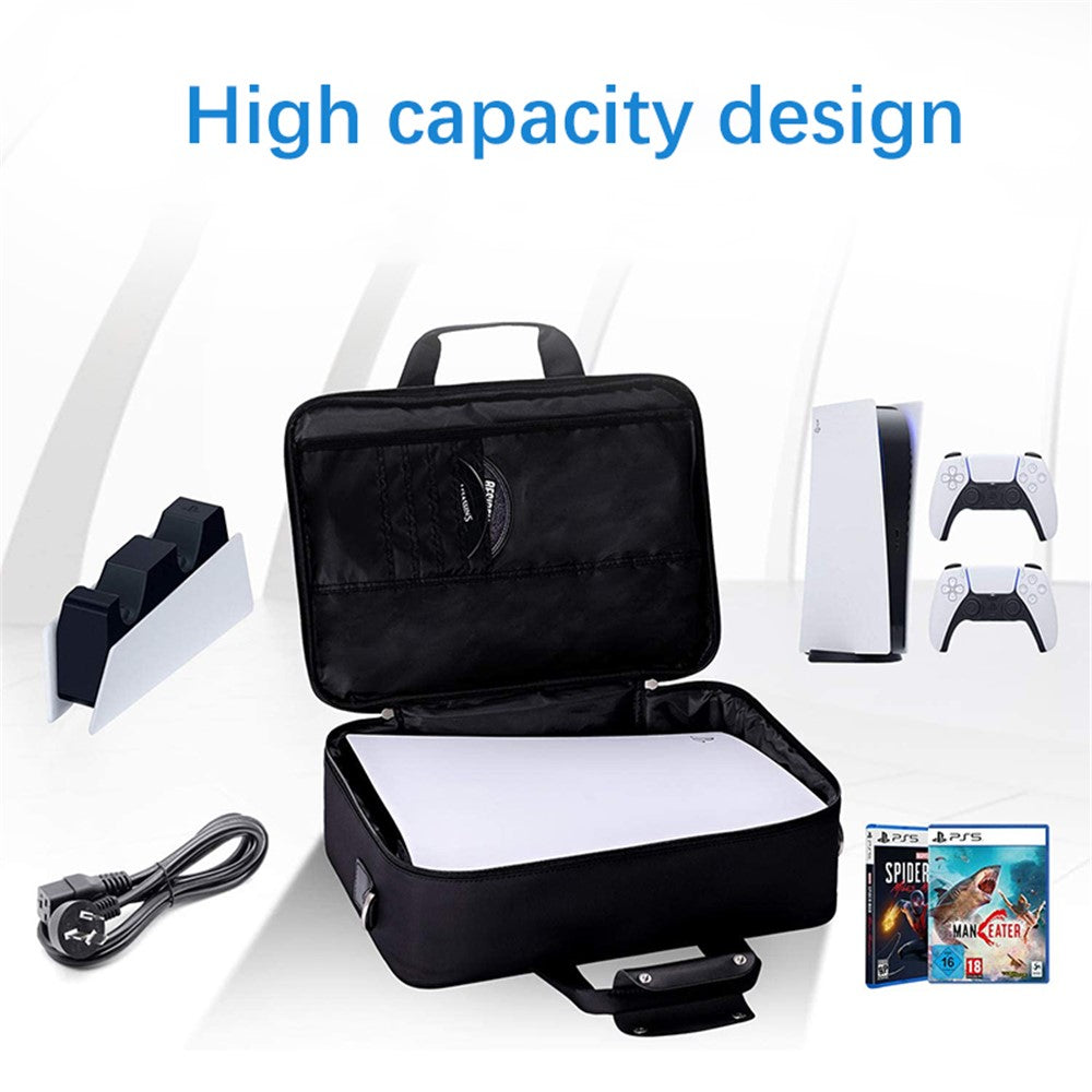 For Sony PlayStation 5 Portable Travel Storage Bag Game Console Accessories Handbag Crossbody Bag