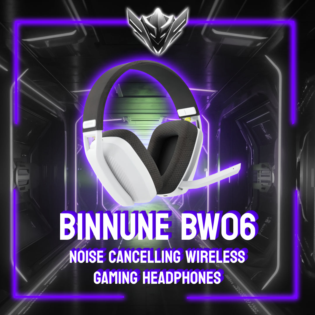 BINNUNE BW06 Dual Mode Wireless Gaming Headset