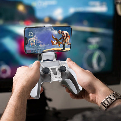 PS5 DualView Mount l Controller Mobile Phone Holder Clip