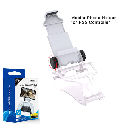 PS5 DualView Mount l Controller Mobile Phone Holder Clip