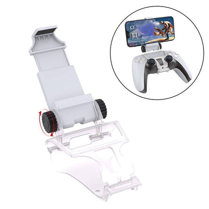 PS5 DualView Mount l Controller Mobile Phone Holder Clip